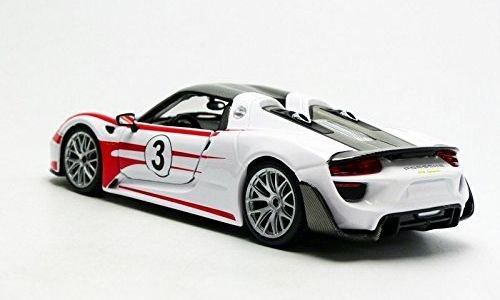 Метален модел кола Bburago Porsche 918 Spyder Weis
