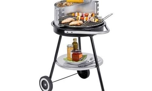 Барбекю на дървени въглища ф 45 см BBQ Grill подви