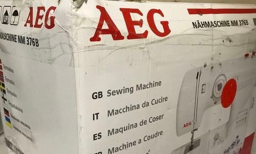Шевна машина AEG 122 NM376S 26 програми 85 W 800 ш