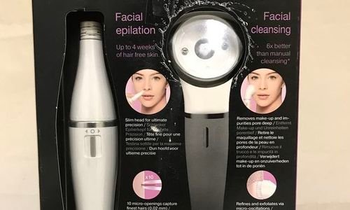 Епилатор и четка Braun Face 810 за лице и почиства