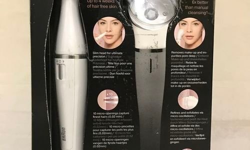 Комплект епилатор и четка Braun Face 831 за лице и