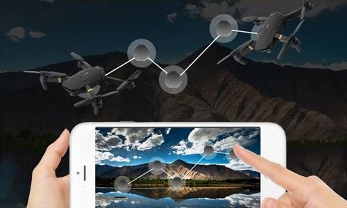 Сгъваем Квадрокоптер Eachine E58 WiFi FPV RC Quadc