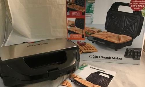 Гофретник Kitchen Hero Snack Maker XL 900 W гофрет