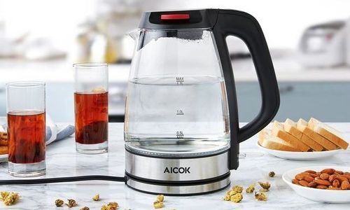 Електрическа Кана за вода Aicok Glass Kettle стъкл