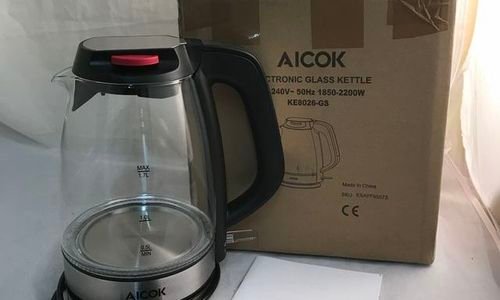Електрическа Кана за вода Aicok Glass Kettle стъкл