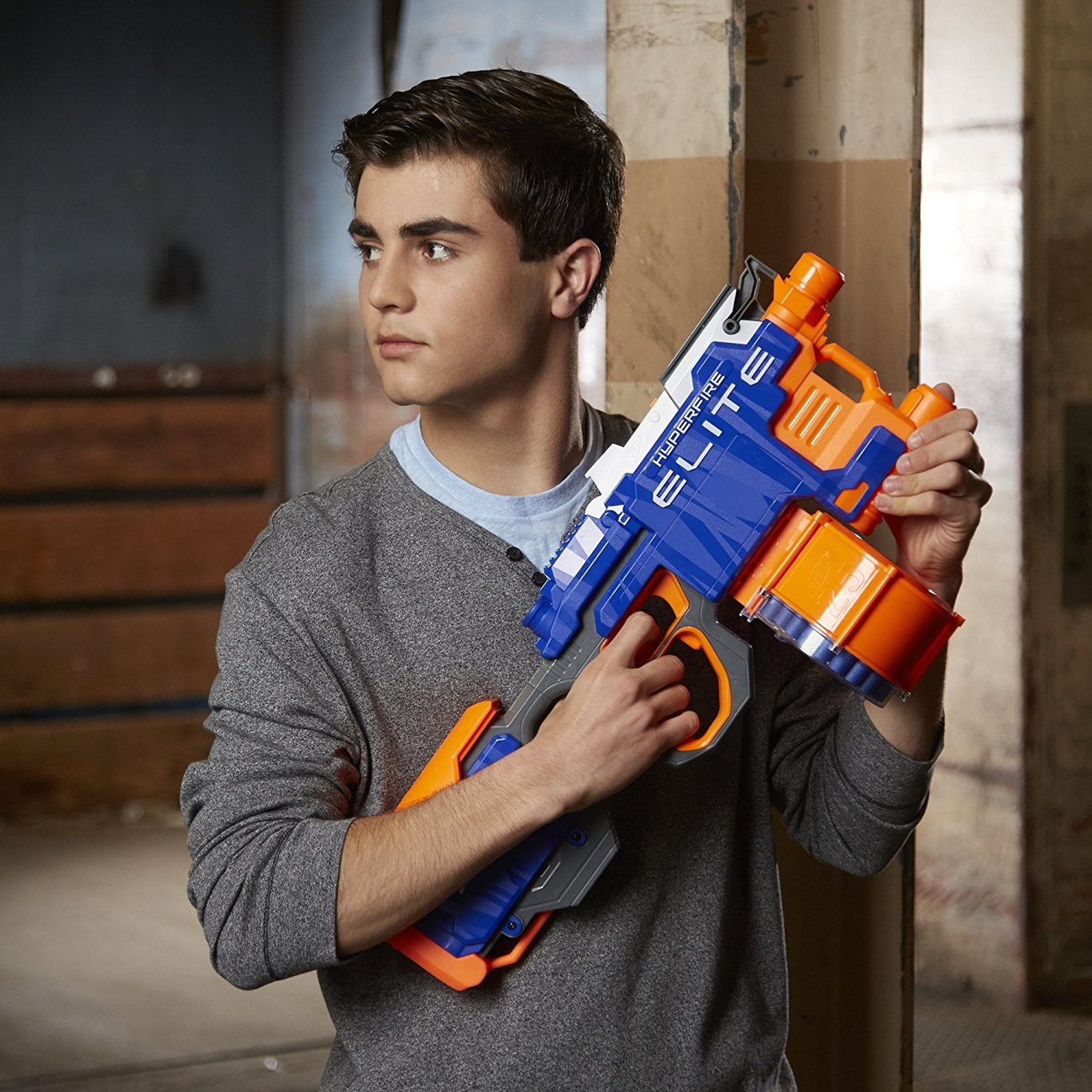 Hasbro Nerf N-Strike Elite HyperFire B5573 Blaster бластер пушка