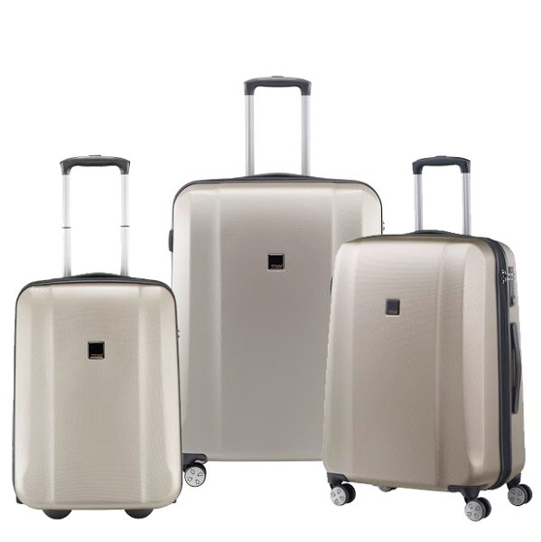 Комплект куфари Titan 809102-40 Luggage S M L 3 броя твърди куфари с колела