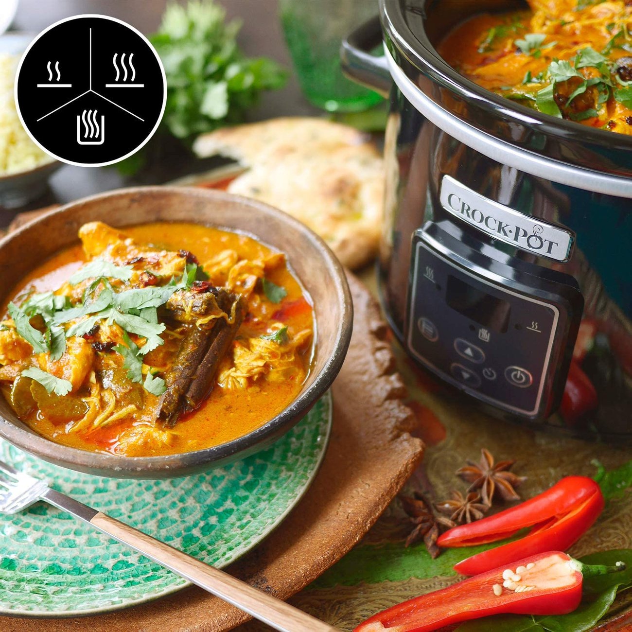 Уред за бавно готвене Crockpot CSC061X 2.4л 130W Slow Cooker