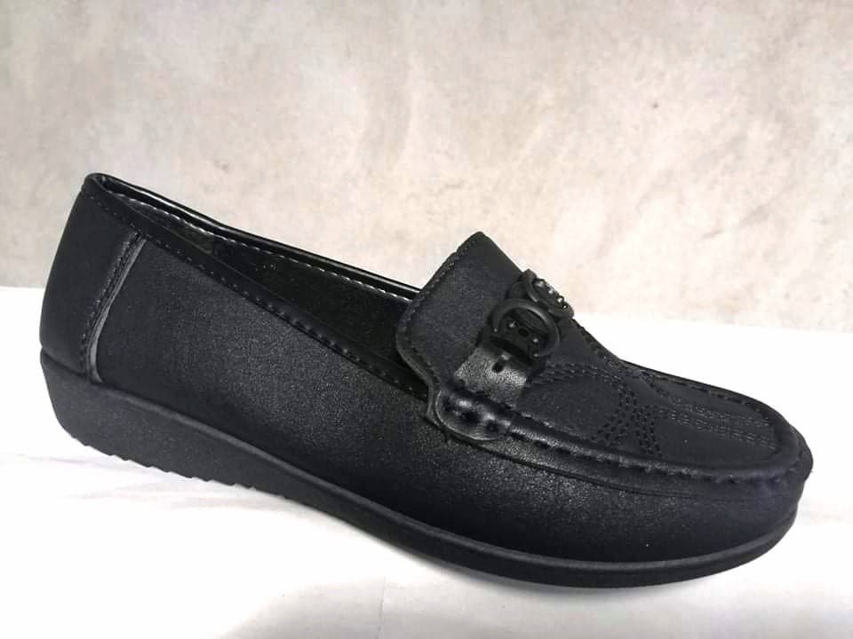 ДАМСКИ ЧЕРНИ МОКАСИНИ С РАВНО ХОДИЛО | МИБО7 | Oferta.bg