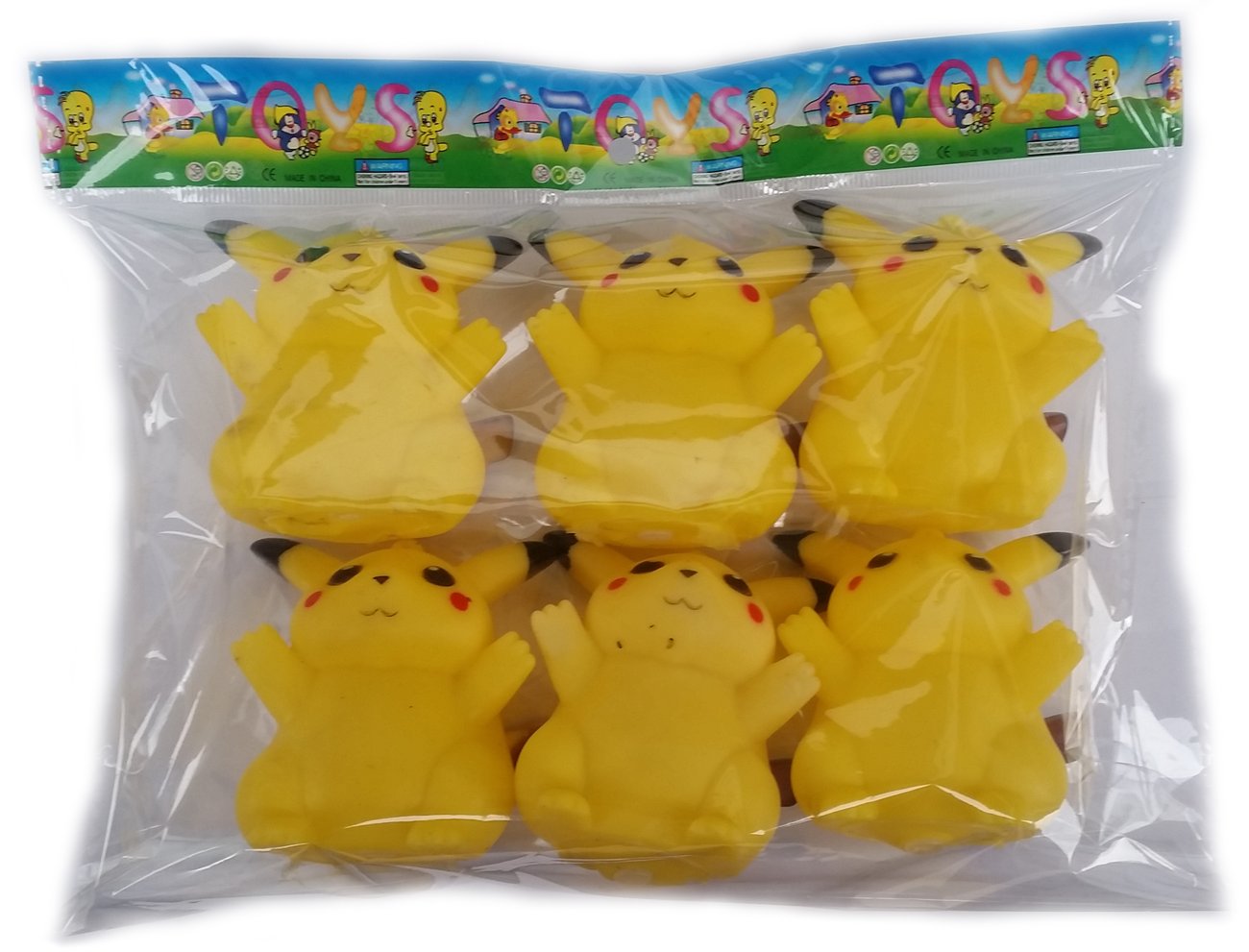 Комплект Покемон шест броя гумени играчки | Kristaltoys | Oferta.bg