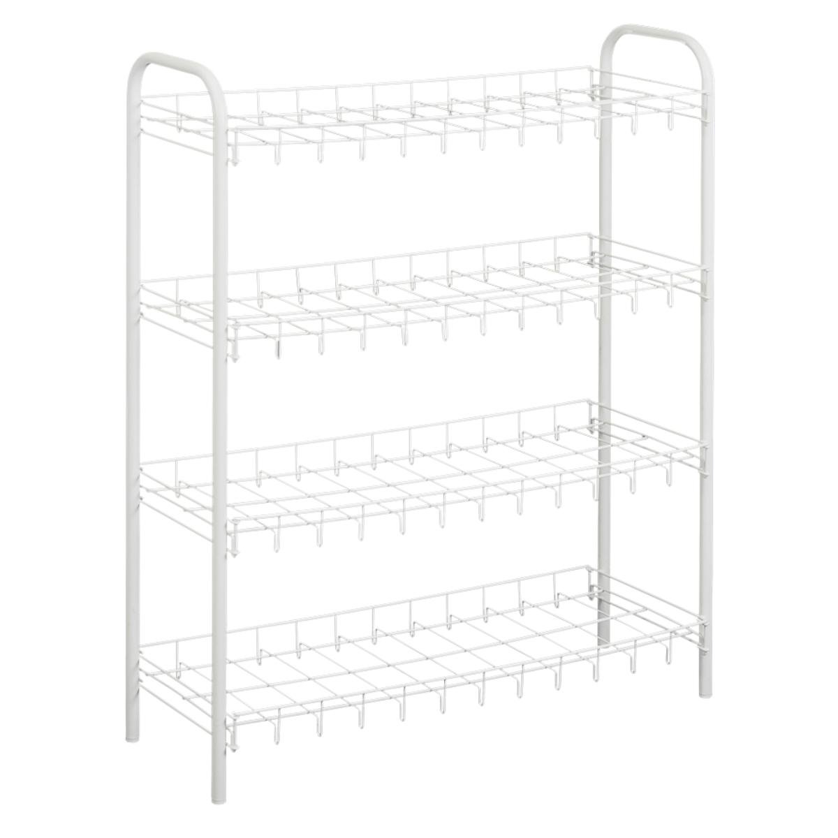 СТЕЛАЖ ОБУВКИ 4 НИВА МЕТАЛЕН | Mr Bricolage | Oferta.bg