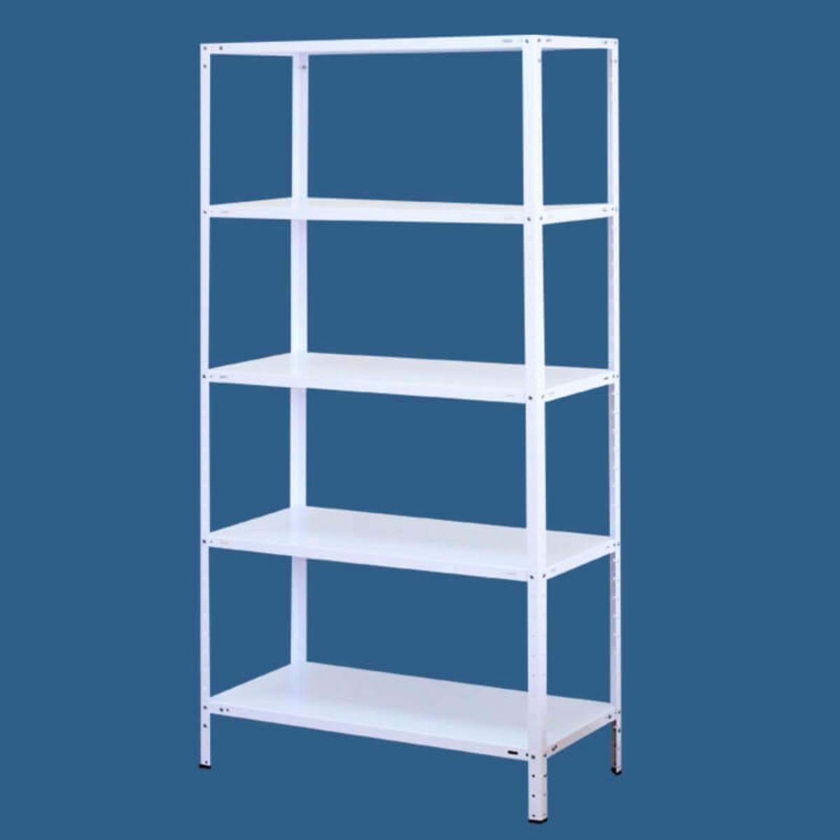 СТЕЛАЖ 178х90х40СМ 5 БЯЛ | Mr Bricolage | Oferta.bg