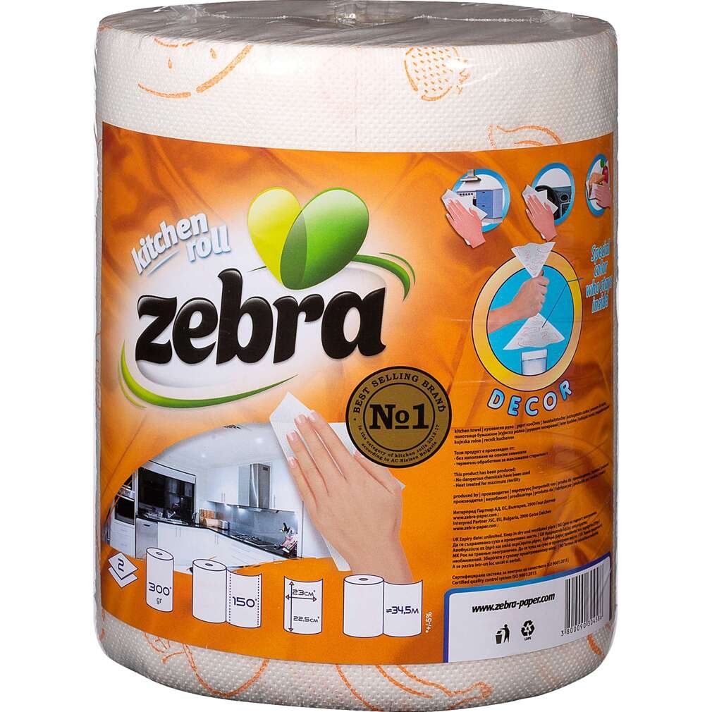 Zebra Кухненска ролка | Kaufland | Oferta.bg