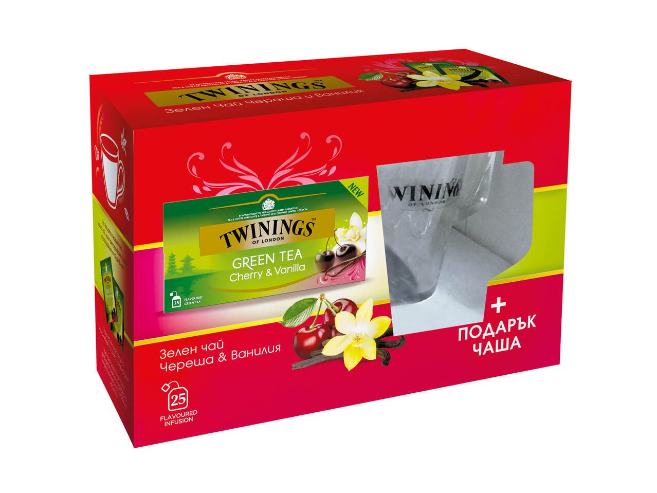 TWININGS Зелен чай | Лидл | Oferta.bg