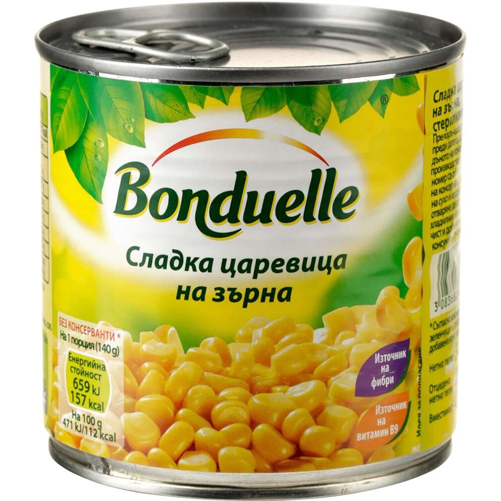 Сладка царевица или Млечен грах BONDUELLE