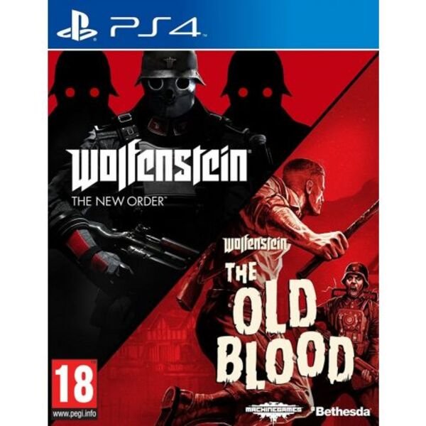 Игра Bethesda Wolfenstein The New Order & The Old Blood (PS4)