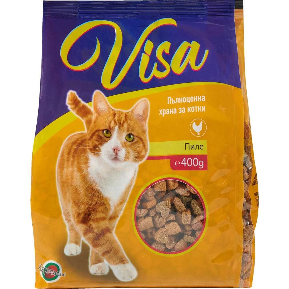 Суха храна за котки Visa