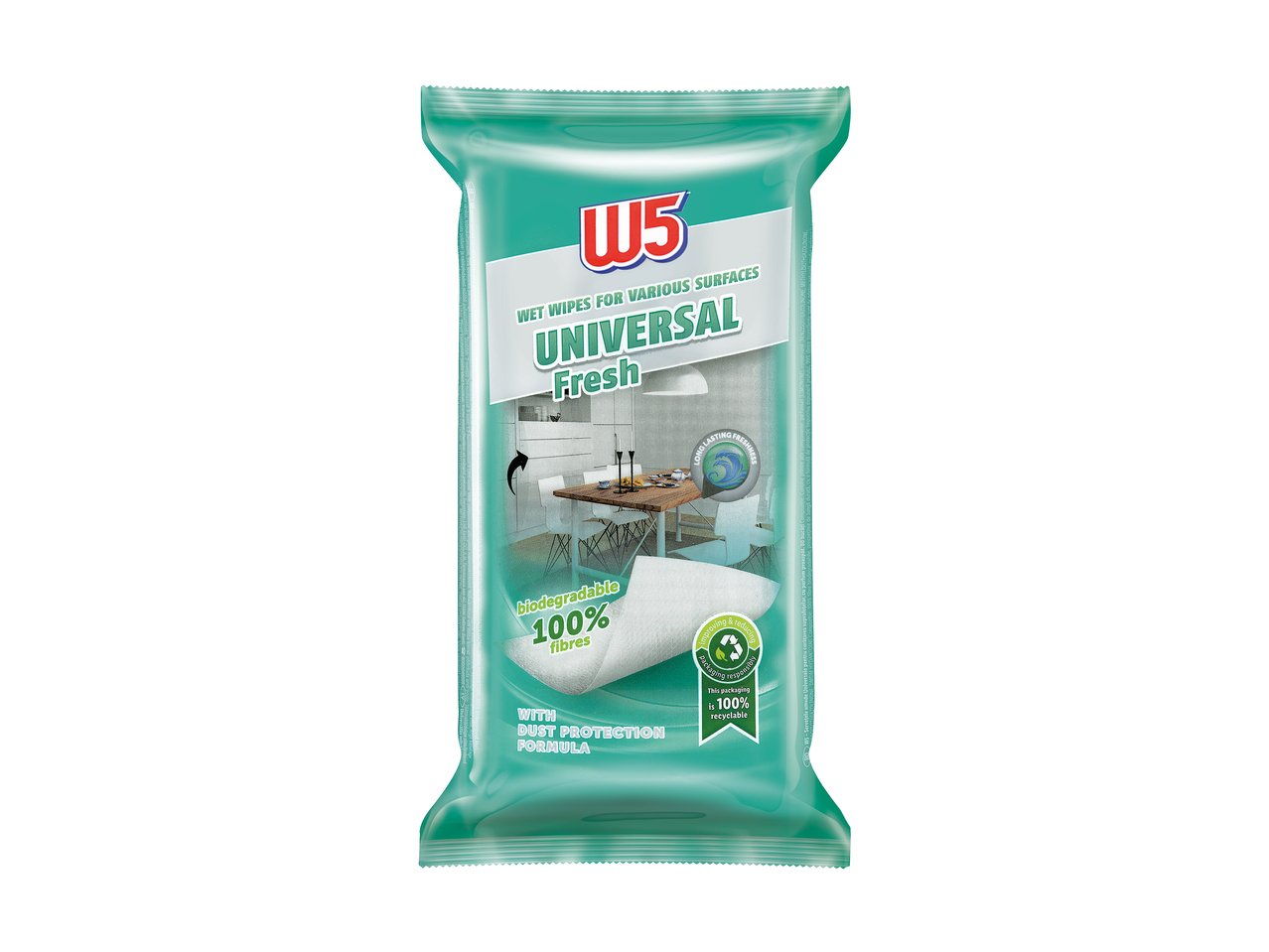 Универсални мокри кърпички