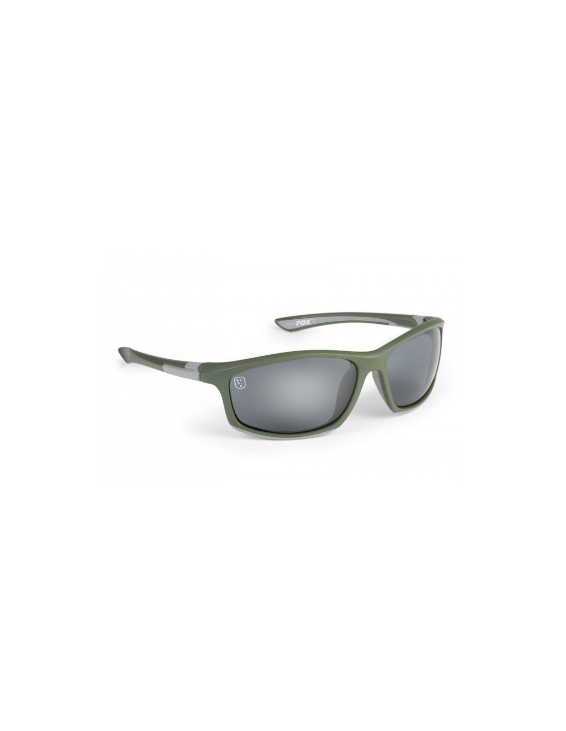 Fox Collection Green & Silver Frame/Grey Lens очила