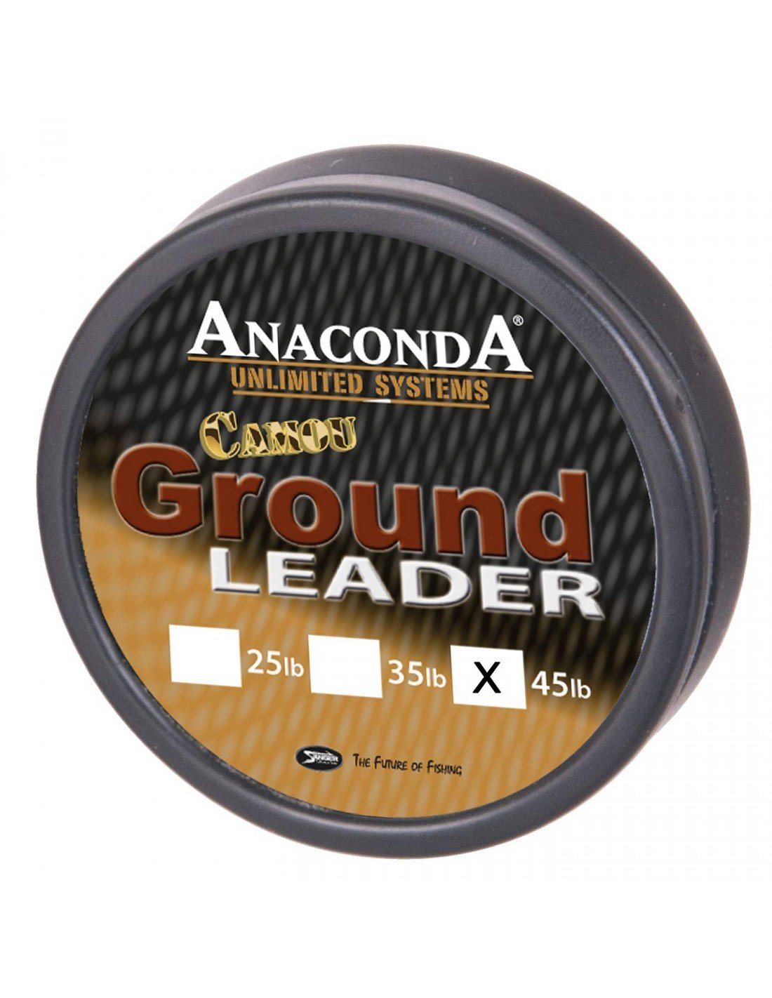 Anaconda Camou Ground Leader Brown 10m 45lb безоловен лидер