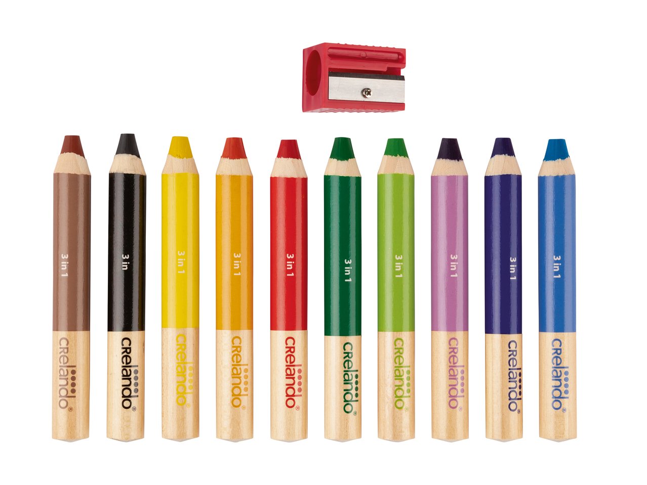 Цветни моливи 3 в 1