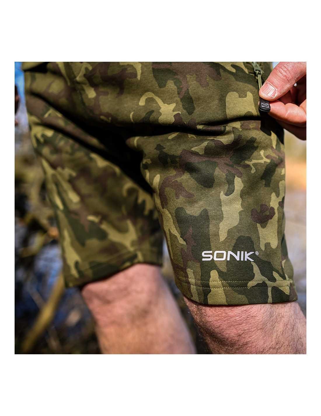 SONIK CAMO Fleece Shorts къси панталони