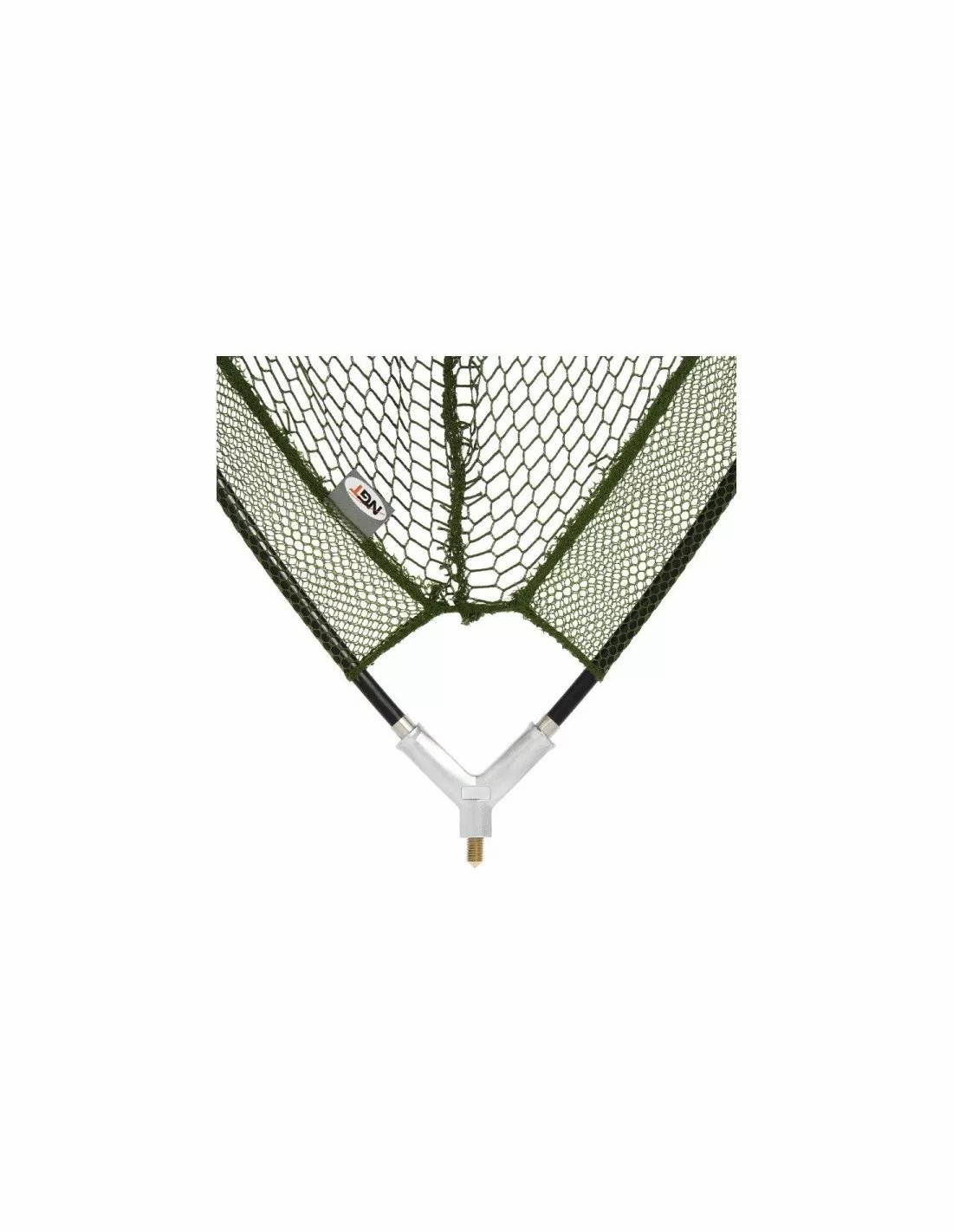 NGT 50" Green Specimen Net with Dual Net Float System (Metal Block) плуваща глава за кеп