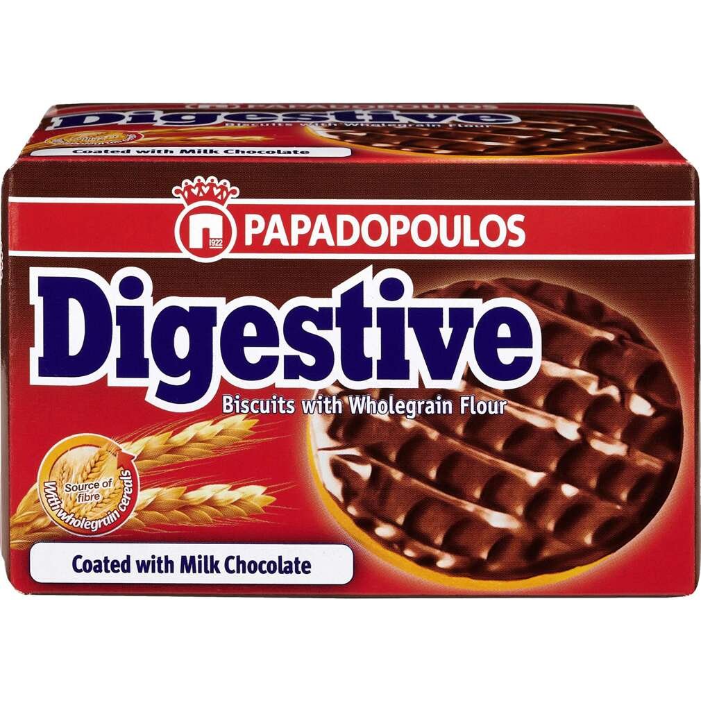 Бисквити млечен или тъмен шоколад Digestive