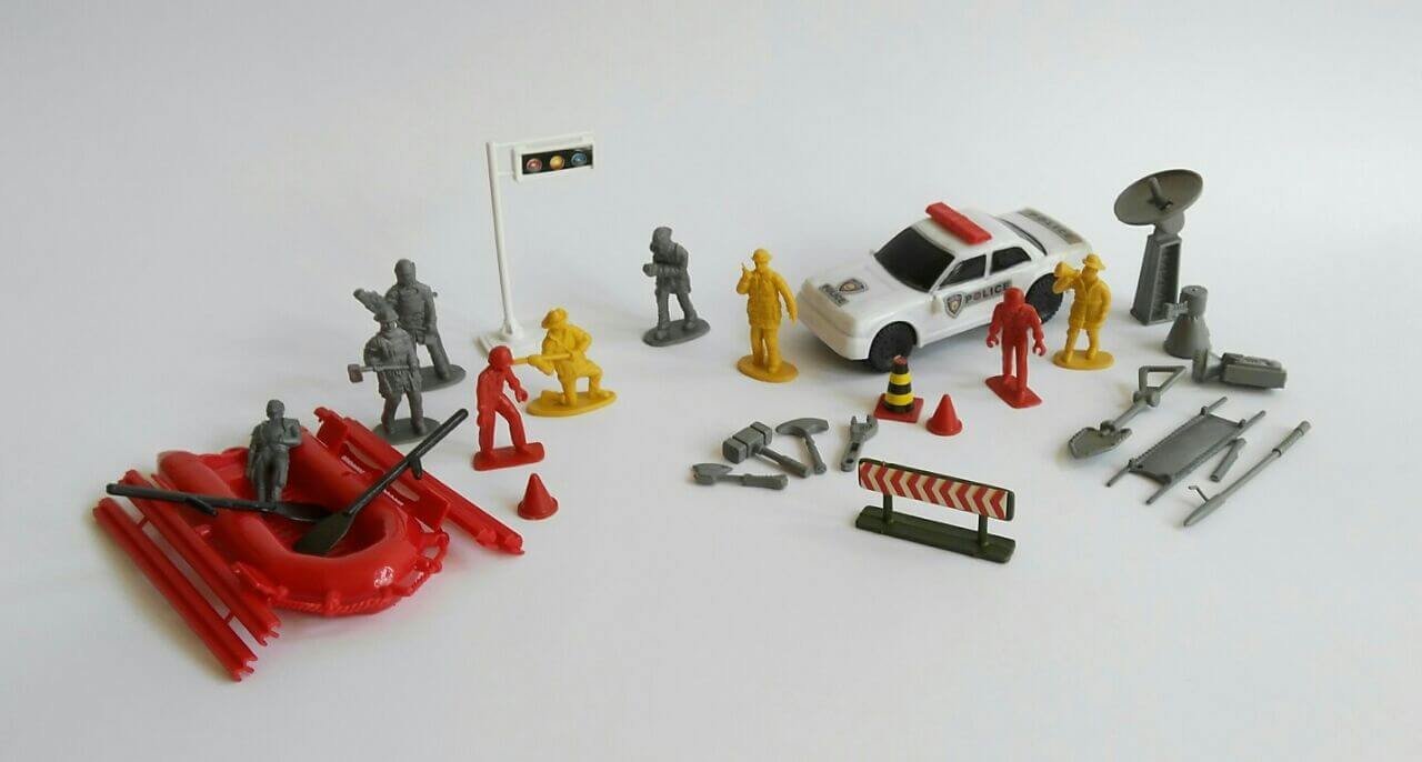 Пожарна Спасителна група, комплект детска играчка 291195