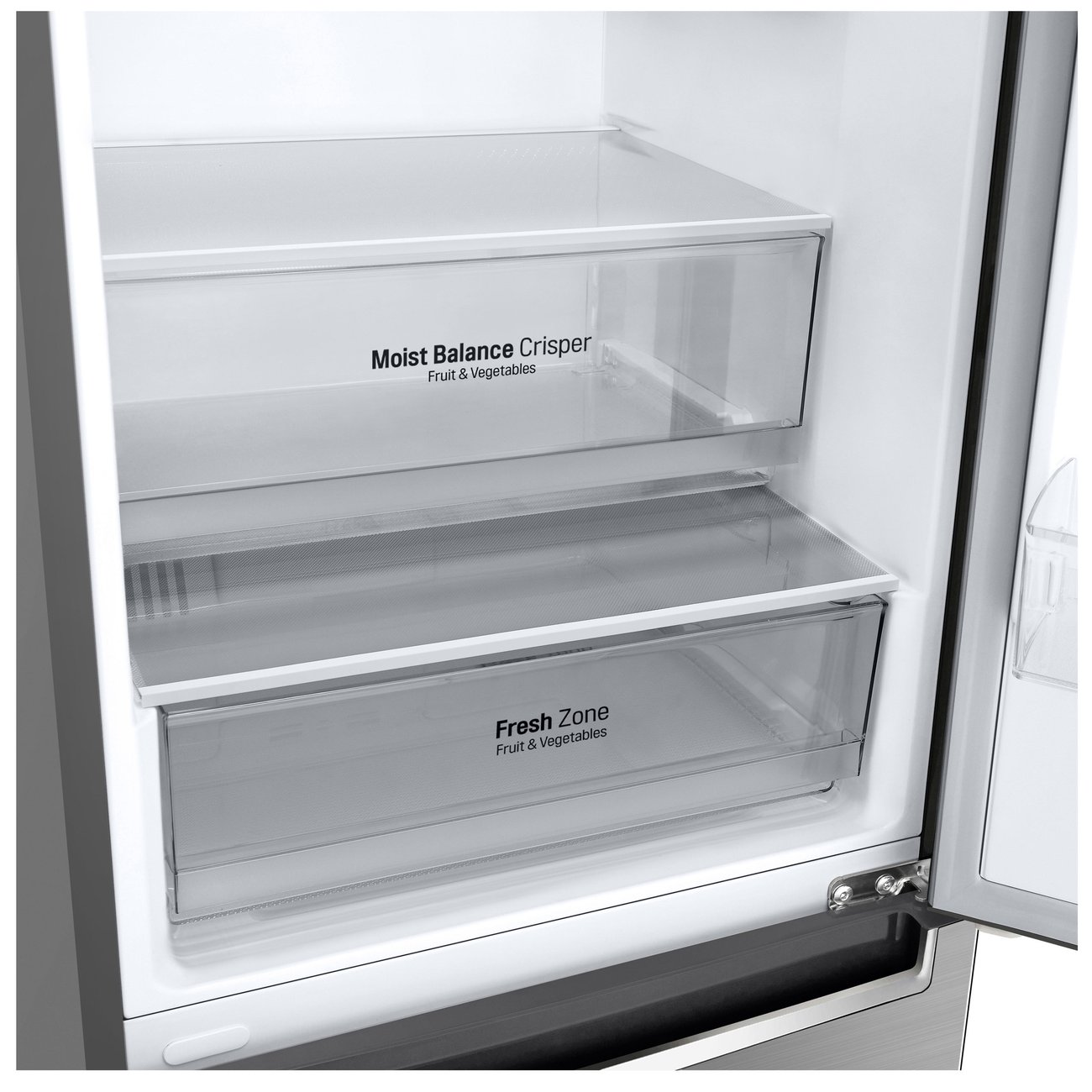 Хладилник с фризер LG GBF61PZJMN , 340 l, E , No Frost , Инокс