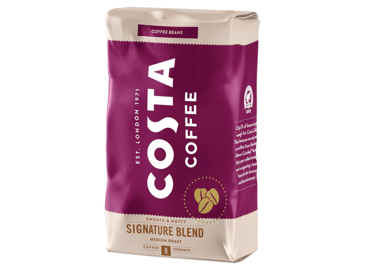 Costa Signature Blend или Crema Blend Кафе на зърна