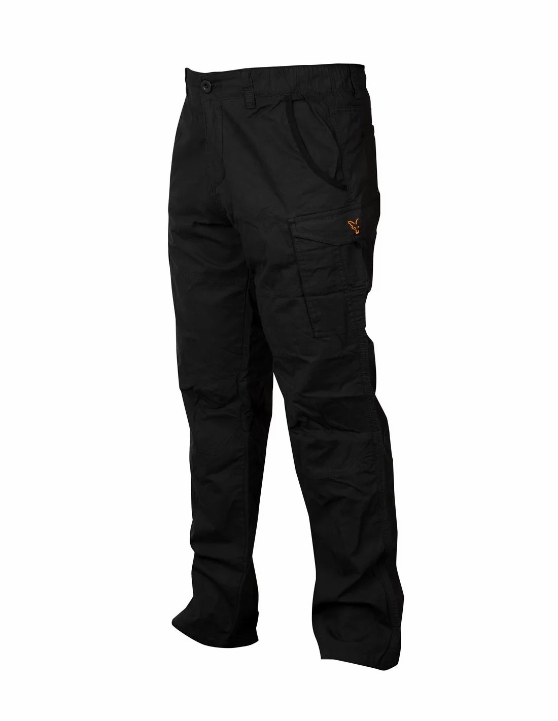 Fox Collection Black & Orange Combat Trousers панталон