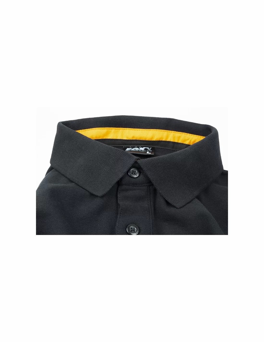 Fox Collection Orange & Black Polo Shirt поло тениска