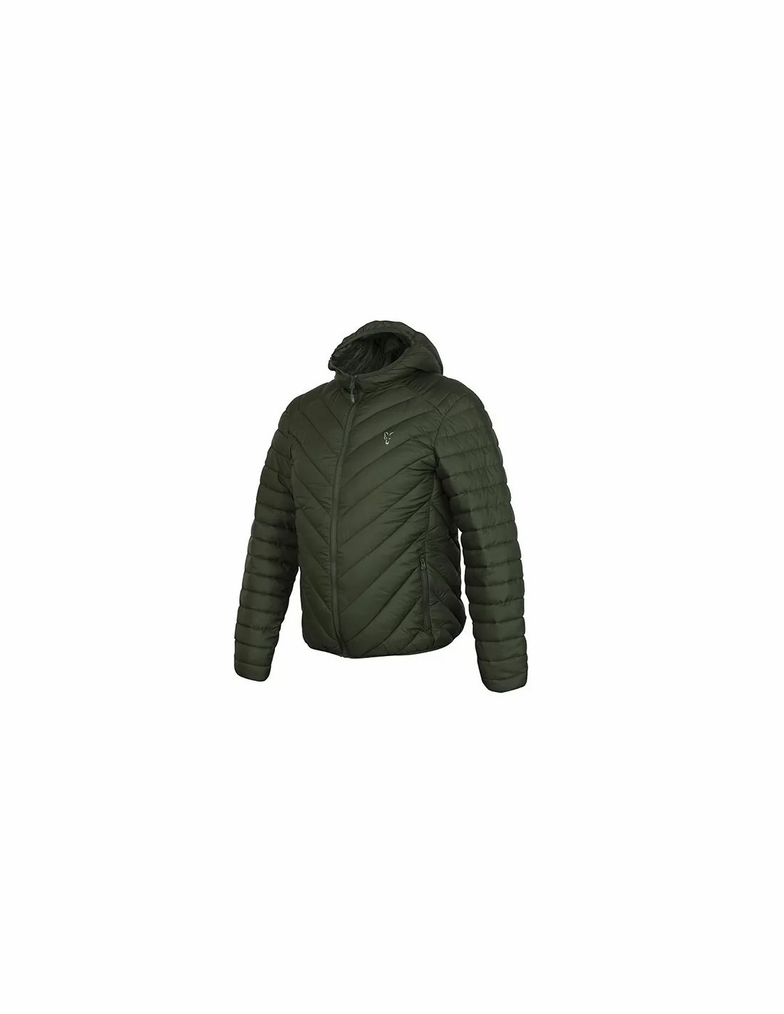 Fox Collection Quilted Jacket Green/Silver яке