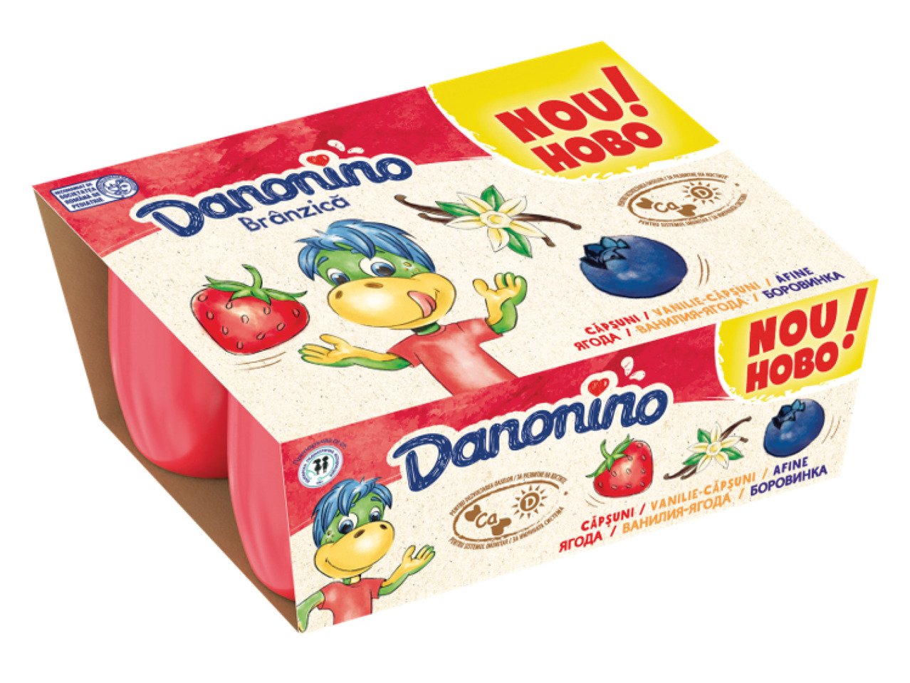 Danonino Млечен десерт