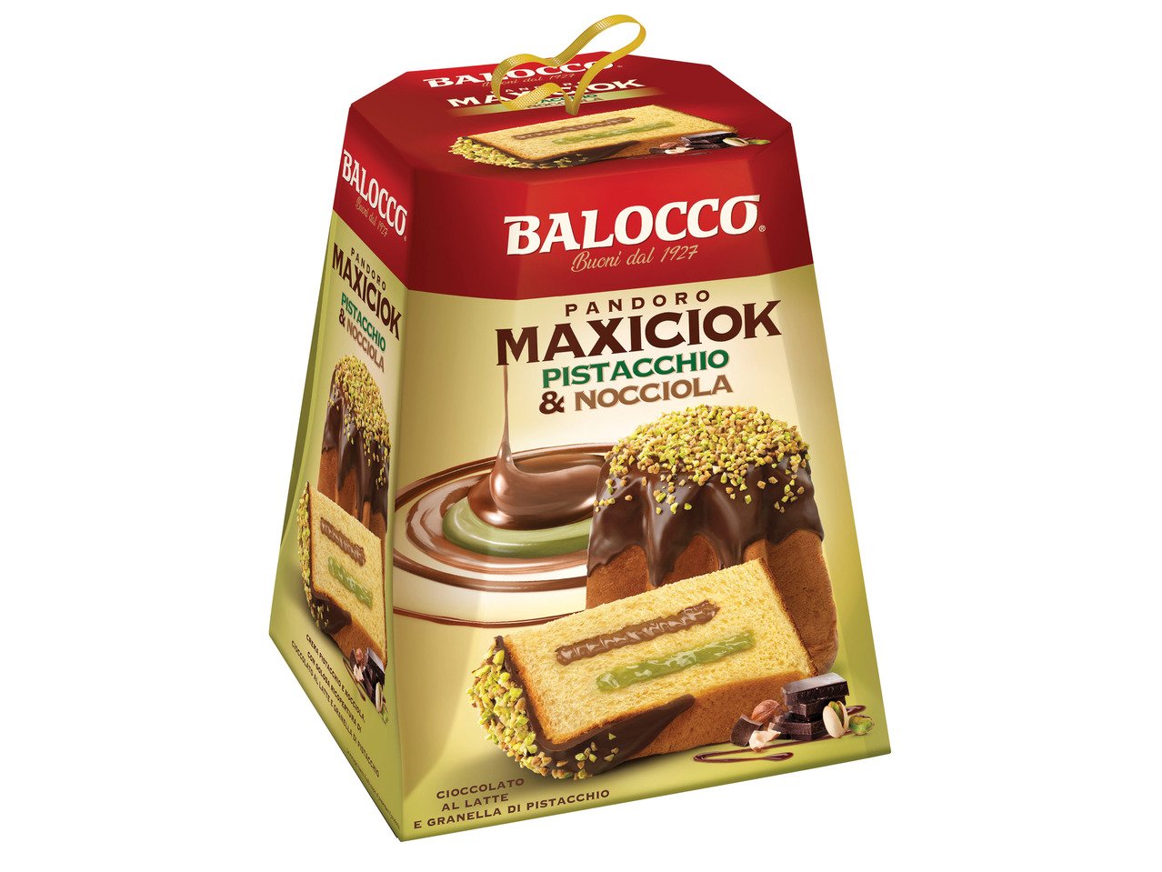 Balocco Pandoro Maxiciok Коледен кейк