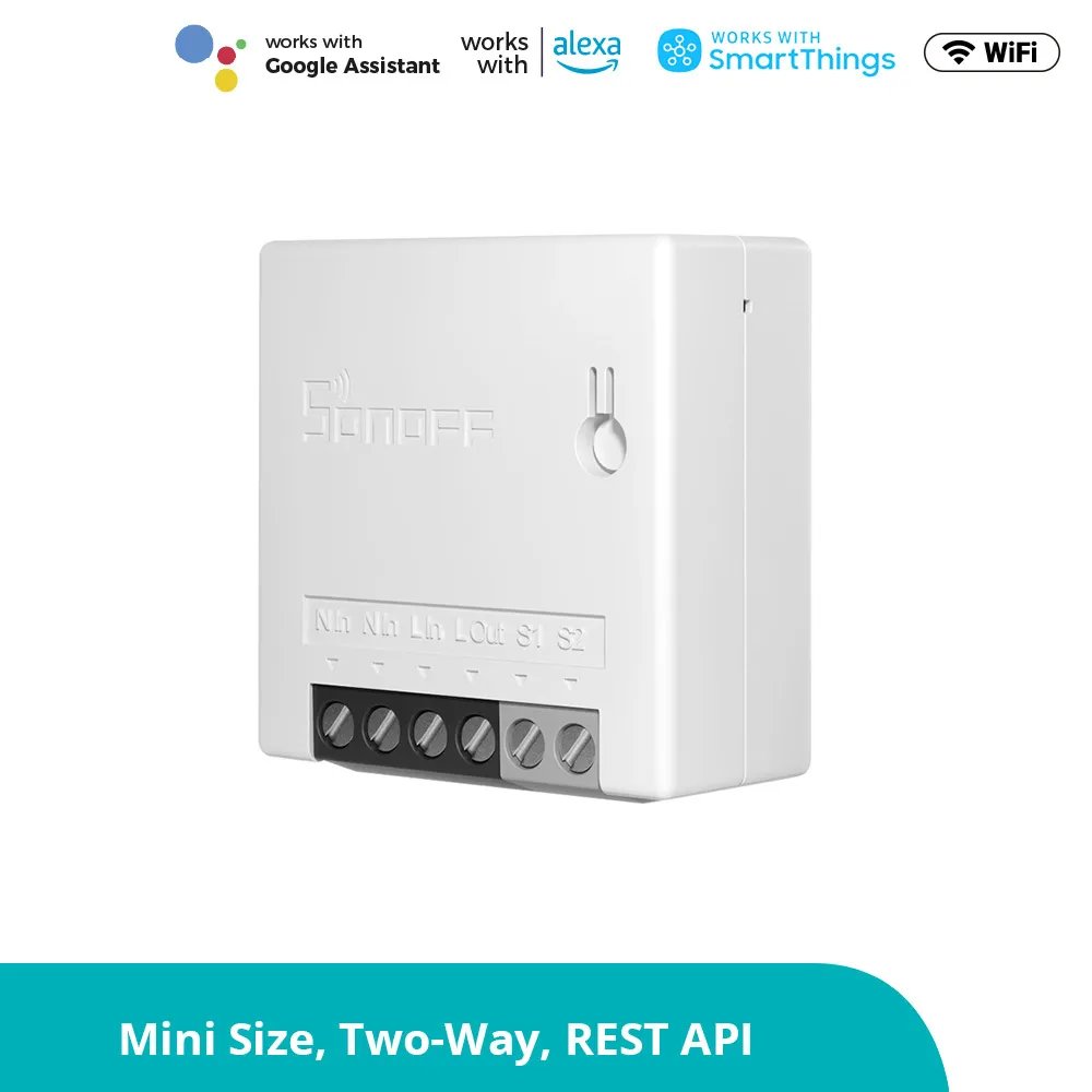 SONOFF MINIR2 WiFi DIY Двупосочен Интелигентен Превключвател