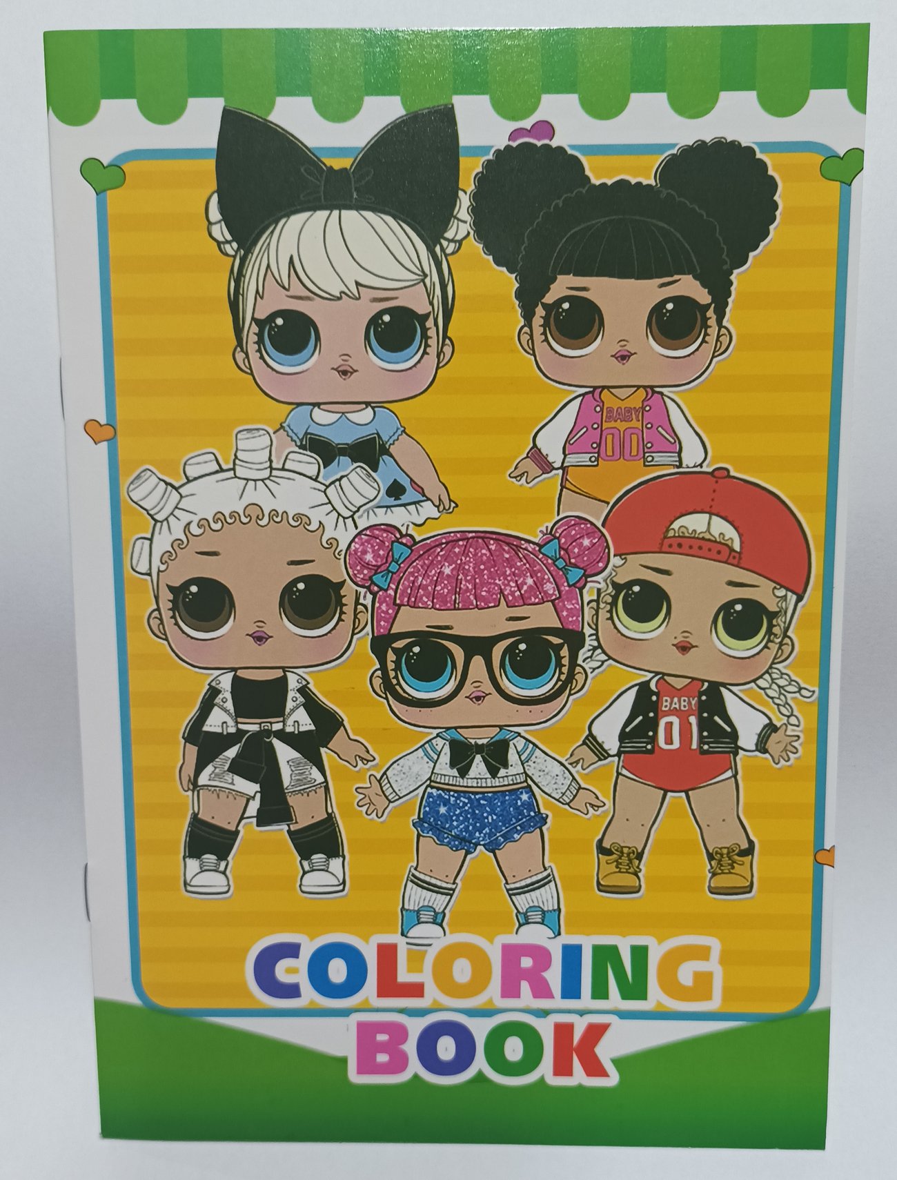 Книжка с любими герои, за оцветяване + стикери | Kristaltoys | Oferta.bg