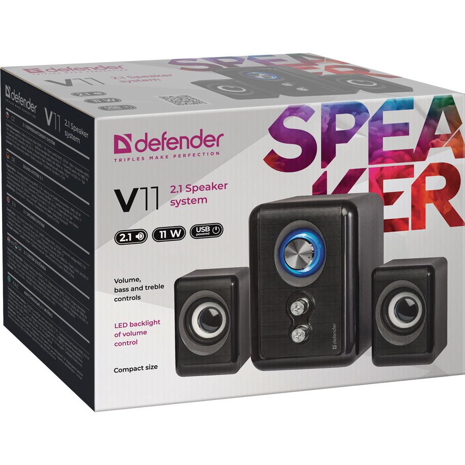 Компютърни тонколони DEFENDER V11 65111 | Технополис | Oferta.bg