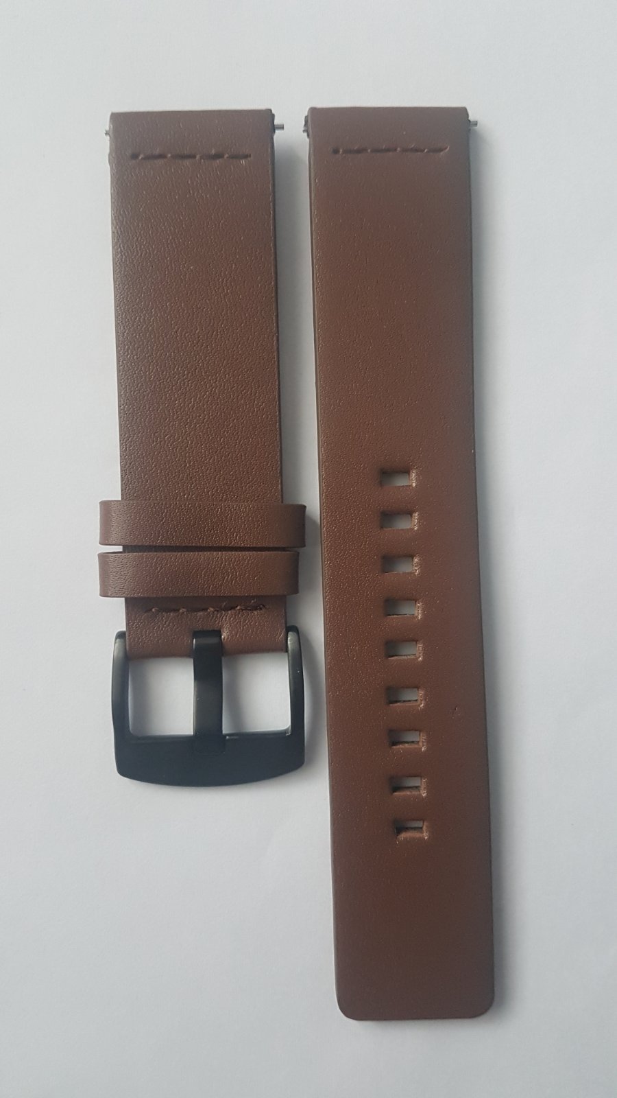 Кожена каишка за Samsung 22 мм кафява-черно | Каишка | Oferta.bg