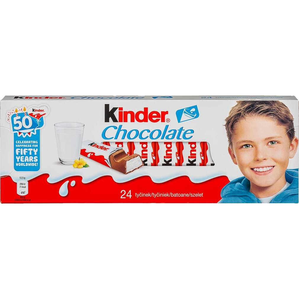 Шоколадови блокчета Kinder Chocolate Kaufland Oferta.bg