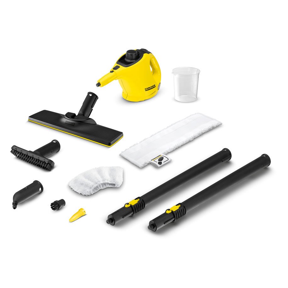 ПАРОЧИСТАЧКА KARCHER SC1 FLOOR KIT 1200 W, НАЛЯГАНЕ 3.0 bar ...