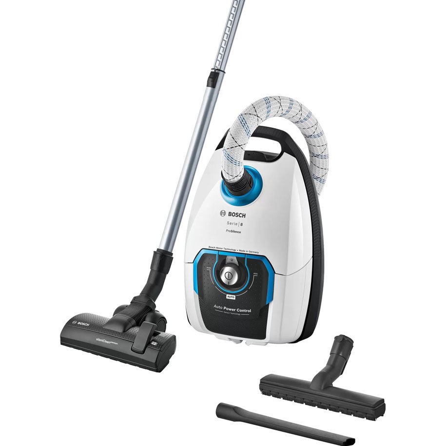 Прахосмукачка BOSCH BGL8SIL6 800.0 W, БЯЛ | Технополис | Oferta.bg