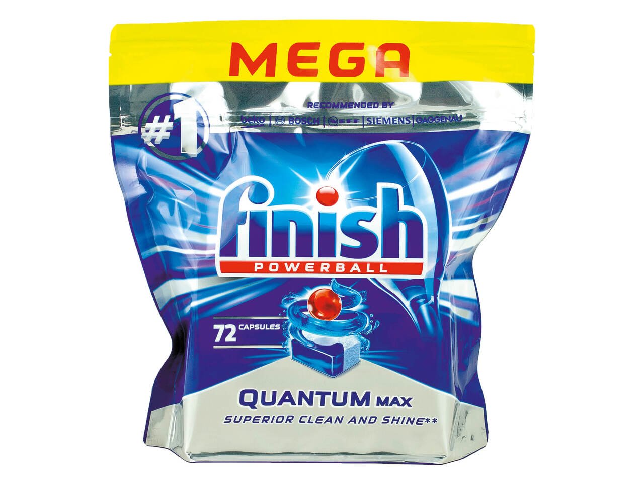 FINISH QUANTUM FINISH ALL IN 1 Таблетки за съдомиялна | Лидл | Oferta.bg