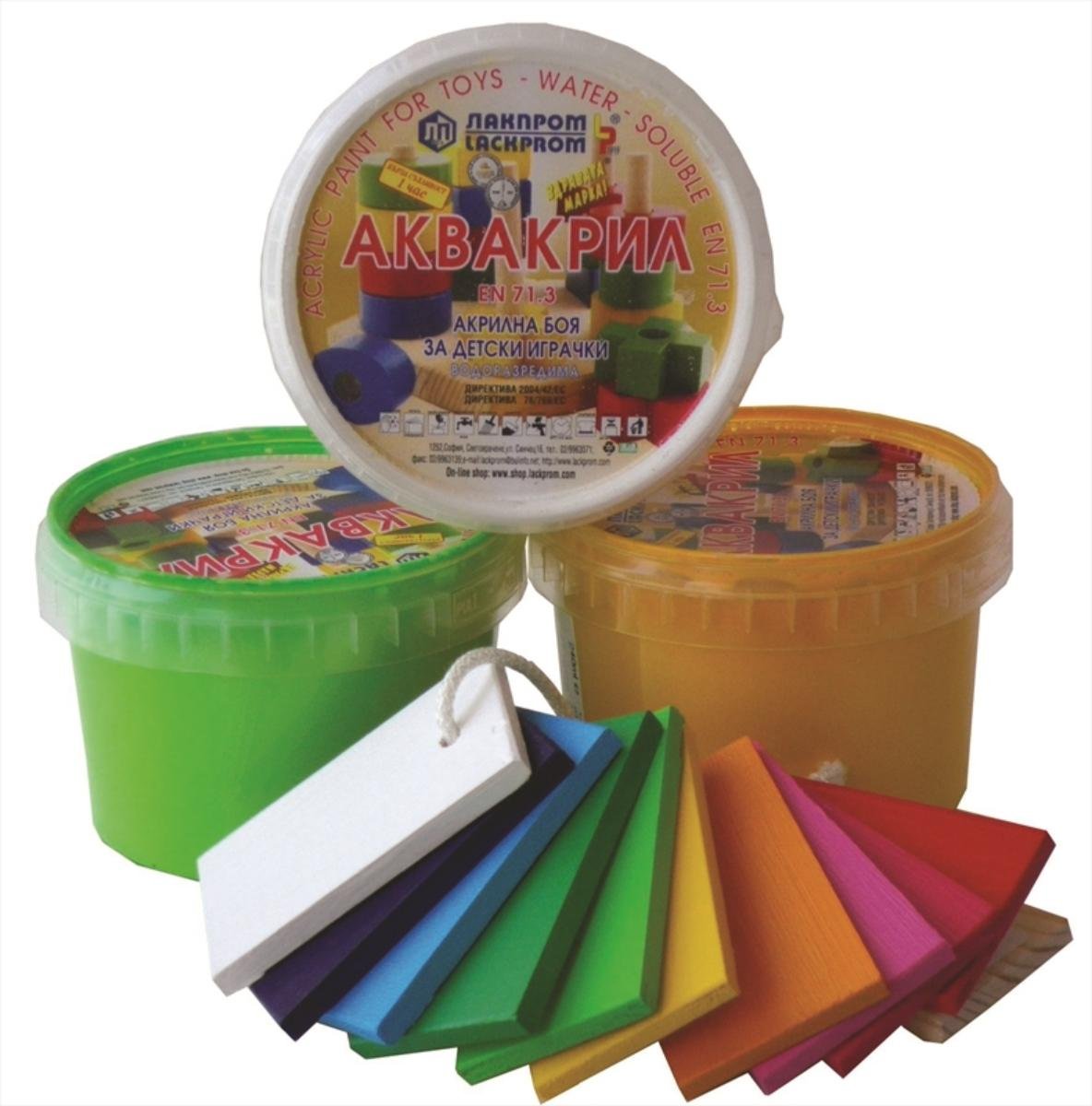 БОЯ ЗА ДЕТСКИ ИГРАЧКИ СВЕТЛО ЖЪЛТ 0,290 | Mr Bricolage | Oferta.bg