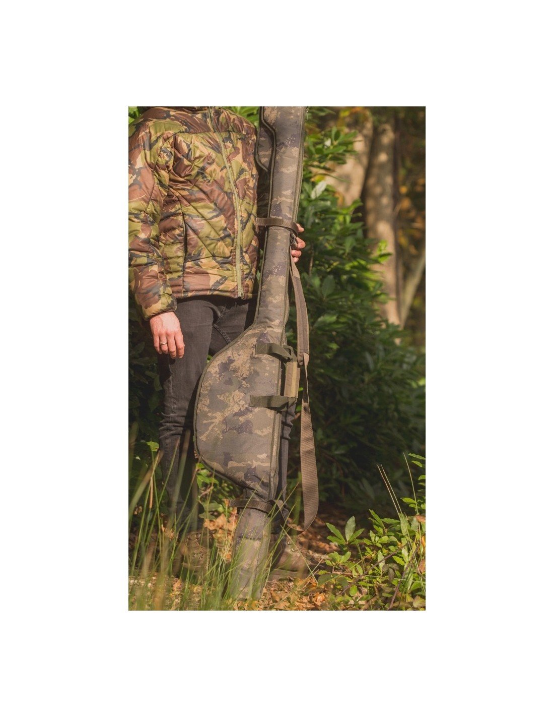 Solar UNDERCOVER CAMO SINGLE ROD SLEEVE 12ft единичен калъф