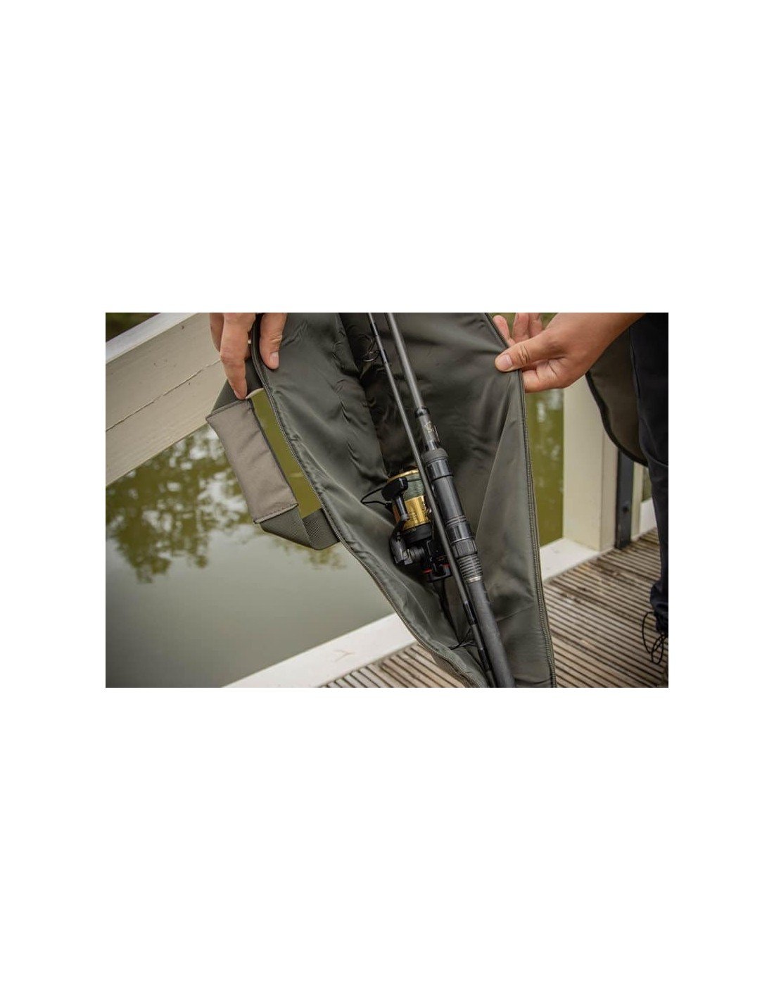 Solar Undercover Green Single Rod Sleeve 13ft единичен калъф CarpFishing mall Oferta.bg