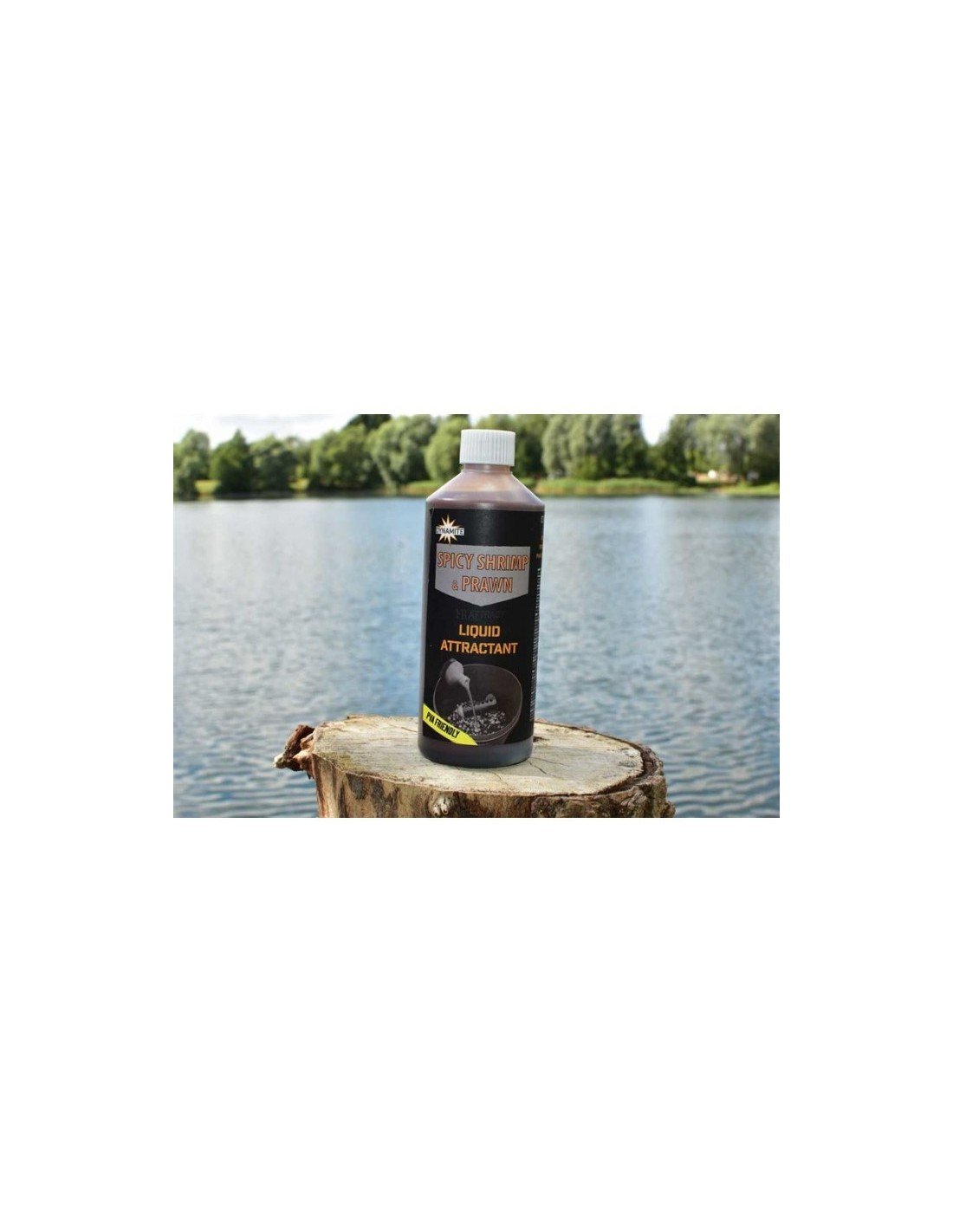 Dynamite Spicy Shrimp & Prawn Liquid 500ml атрактант CarpFishing mall