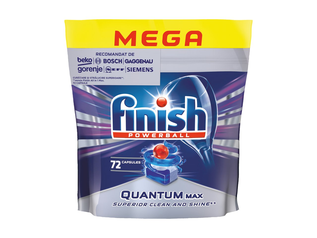 FINISH QUANTUM FINISH ALL IN 1 Таблетки за съдомиялна Лидл Oferta.bg