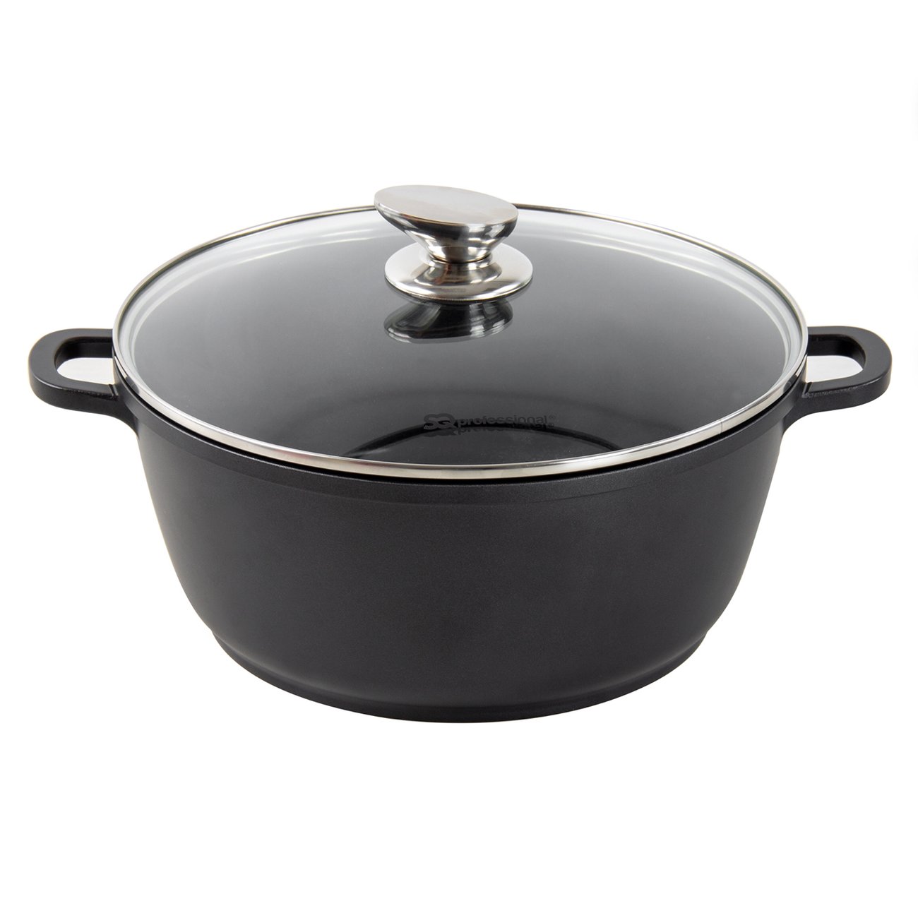 Тенджера Nea с Незалепващо Покритие, Черна, 28 см | Терзико | Oferta.bg